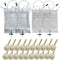 YEYSXSY Male Catheter External Self-Sealing Set 20PCS Condom 2PCS 1000ML Urine Bag 2PCS