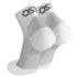 OS1st FS4 Compression Socks for Plantar Fasciitis | Quarter Crew | Alleviates Heel & Arch Discomfort