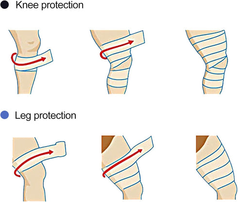 Foam Underwrap Sports Wrap, Blue Athletic Tape for Elbow, Knees, Ankles, Pre Wrap Tapes, Corrective Supplies