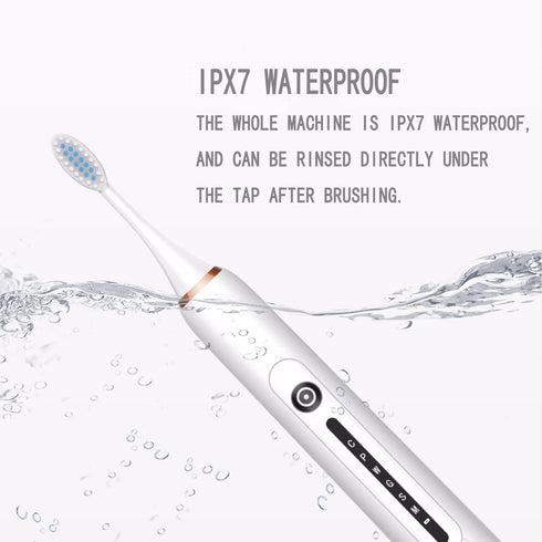 WSYKC 60 4 Electric Toothbrush USB Charging for Days, One Electric Handle, Replacement Brush Heads, Portable Toothbrush