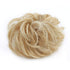 MORICA 2PCS Messy Bun HairPiece Scrunchies, Synthetic Curly Wavy Ponytail Extensions for Thin Hair Women