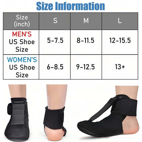 Plantar Fasciitis Night Sock, Brace for Pain Relief, Night Splint for Men & Women