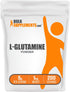 BulkSupplements.com L-Glutamine Powder, Unflavored & Gluten Free, 5000mg per Serving, 1kg (2.2 lbs)
