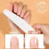 Teenitor Nail File Buffer Set, Nail Files to Shape, Smooth, and Shine Nails, Half-Moon
