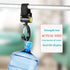 Yaiitan 2 360 Pcs Walker Hook Hanging Multipurpose Rotation Stroller Clip Diaper Bag Hanger for Walker Rollator