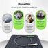 6ft CPAP Hose Brush, CPAP Cleaner for 22mm & 15mm Hoses, CPAP Supplies & Accessories for Machines