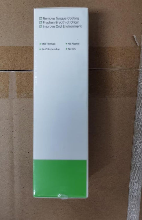 Fresh Mint Tongue Gel - 2 Pack Tongue Cleaning Paste for Bad Breath and Halitosis