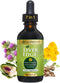 Go Nutrients Liver Edge, Milk Thistle Supplement for Liver Cleanse, Detox & Repair, Organic Liquid Drops, 2 oz, 48