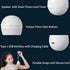 SINGMIO M10 White Noise Sleep Machine, Portable Sound Machine with Timer, Soothing Music Player, Night Light, Long
