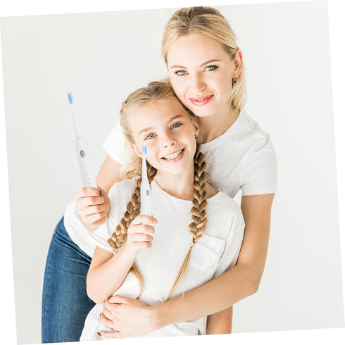 TOPPERFUN Electric Toothbrush USB Rechargeable Soft Bristles Five Speed Vibration with Built in Battery Gentle Oral