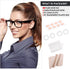 100 Pairs Soft Foam Nose Pads - Self Adhesive Anti-Slip Nosepads for Eyeglasses, Comfortable and Protect Makeup (Nude)