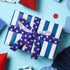 Hying 12 PCS 4th of July Patriotic Ribbons, 3/8" Grosgrain Ribbons Red Blue for Gift Wrapping, Memorial Day Decoration