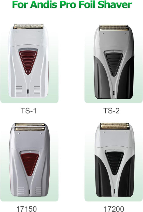 Replacement Charger for Andis 17150 17165 Shavers Charger ProFoil Lithium TS-1 TS-2, Arkare 5V 1A Electric Shaver Charger 5FT, Compatible for Andis Pro Foil Shaver