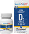Superior Source Vitamin D3 5000 IU, 100 Count Under The Tongue Quick Dissolve MicroLingual Tablets, Promotes Strong