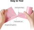 Portable Trash Bags, 2-4 Gallon, 120 Counts, Strong Thicken Small Garbage Bags, Pink
