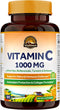 VITALITOWN Vitamin C Complex 1000mg - 90 Tablets with Rose Hips, Bioflavonoids, Turmeric & Echinacea, Daily Immune