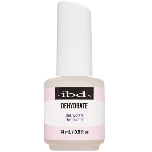 ibd Dehydrate Nail Dehydrator for Gel & Acrylic Nails, Quick-Drying Formula, 0.5 fl oz, Long-Lasting Adhesion