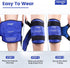 NEWGO Ice Pack for Knee Replacement Surgery, Reusable Gel Cold Pack Wrap for Knee Injuries, Pain Relief, Swelling