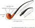 Handcrafted Wooden Pipe, Smooth Finished Classic Churchwarden Design