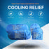 NatraCure Replacement Gel Packs for Cold Therapy Socks, 4-Piece Set, Reusable Compresses for Injuries
