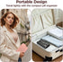 Lit-Pack 7-Day 2-3-4 (4 Weekly Pill Organizer, Medicine Box, Times Daily, Black Leather Travel Case Compartment)