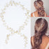 Yean Wedding Hair Vine - Long Bridal Headband Hair Accessories for Bride and Bridesmaid (Gold)