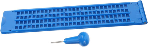 Ipetboom Braille Writing Board Kit with Stylus - Perfect for Learning and Outdoor Use