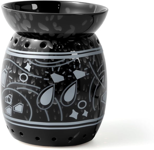 TTJ Ceramic Wax Melt Warmer with Plug-in, Electric Fragrance Warmer for Home Decor,