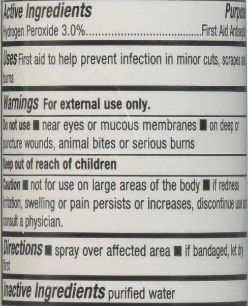 Safetec Hydrogen Peroxide Spray, 2 Ounce