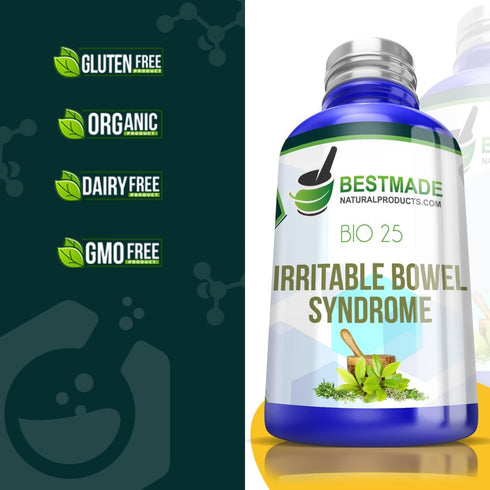 Bestmade Natural Products Bio25 Digestive Comfort Solution, Natural Remedy for Irritable Bowel Syndrome