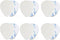 12-Piece Metatarsal Foot Pads for Pain Relief, 0.3 Inch Thick Cushions for Women and Men, Metatarsalgia