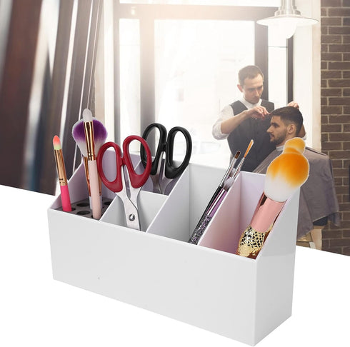 Scissors Organizer - Hairdressing Tool Storage Box with Multifunctional Design for Hair Clips, Combs, Daily Hair Care