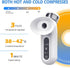 WIKINK 2 10ml Eye Steamer for Dry Eye, Pcs Portable Eye Steam Sprayer, Relief Dry Eyes, Double Hot and Cold Compress