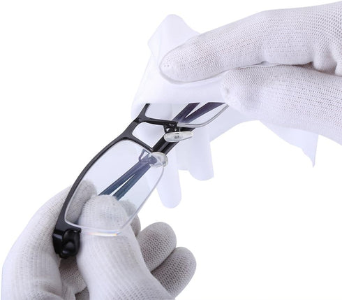 100Pcs Bag Microfiber Dusting Cloth: 6-inch Anti-static Microfiber Cleanroom Wiper for Hand Tools & Accessories.