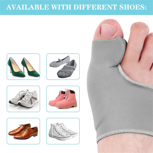Bunion Corrector for Women Men, Bunion Socks Toe Corrector Big Toe Straightener Separator Pain Relief, 1 Pair