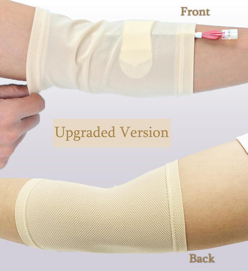 Arm Nursing Ultra-soft PICC Sleeve Cast Protector, Comfortable and Breathable Cover for Adult Kids (XS)