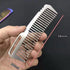 Hair Combs Portable EDC Gear Combs, Camping Outdoor Tools Titanium Accessories Pocket Comb for Men Women