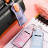 Pengxiaomei 5 Pcs Chapsticks Holder Keychain, Lip Balm Holder for Women, Stocking Stuffers for Lipstick