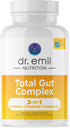 DR. EMIL NUTRITION Total Gut Health Complex - Prebiotic + Probiotic + Postbiotic for Digestive Health