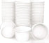 Sheriffdrink Frozen Frozen Pack 100 Ice Cream Paper Cups Yogurt Cup White Dessert Bowls Dessert Supplies