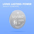 Voniko CR2016 3V 5 Pack 7 Lithium Batteries for Child Safety, Compatible with Remotes, Key Fobs, Glucose Monitors