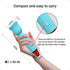 OJEKAI IPX65 10 Mini Handheld Massager, Waterproof Portable Massager with Soft Silicone, Full Body Muscle Relief