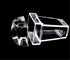 yueton Clear Jelly Soft Silicone Rectangular Nail Art Stamping Stamper with Scraper, DIY Polish Kit