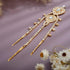 Xerling Bridal Forehead Headpiece | Zircon Crystal Dangling Tassel Hair Chain Clip-on Accessories for Women