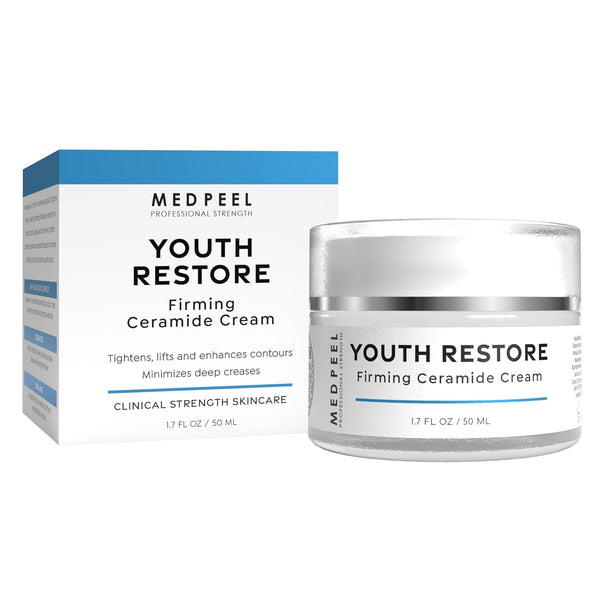 Medpeel Youth Restore Firming Ceramide Face Cream - 1.7 fl oz, Shea Butter, Retinol, Vitamin E