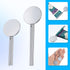 Mabor 2Pcs Toothpaste Tube Squeezer, Round Stainless Steel Metal Toothpaste Key Squeezer Roller Tube Wringer Dispenser