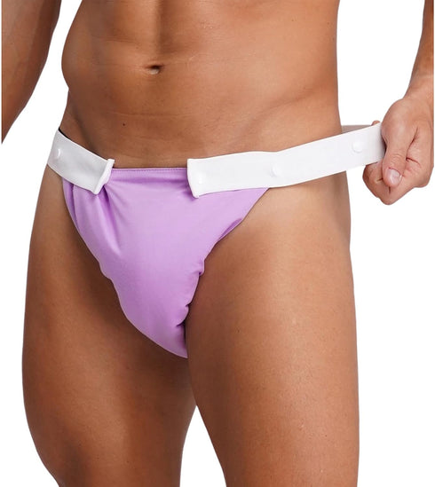 Oyolan Adjustable Washable Diaper Cover for Adults - Elastic Band with Buckle