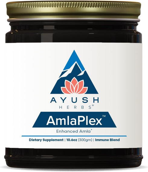 Ayush Herbs Amla Plex, All-Natural Immune and Digestive-Support Herbal Jam with Vitamin C