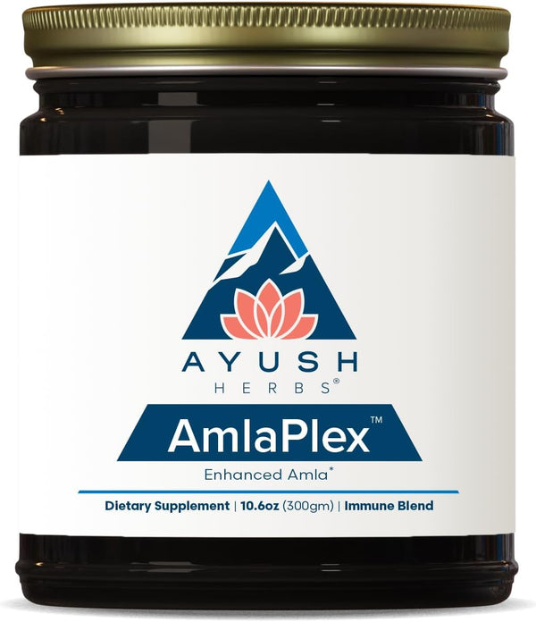 Ayush Herbs Amla Plex, All-Natural Immune and Digestive-Support Herbal Jam with Vitamin C
