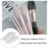 100 Pieces Expandable Makeup Brush Protectors, Reusable Meshes for Women and Girls, Storing Cosmetic Brushes